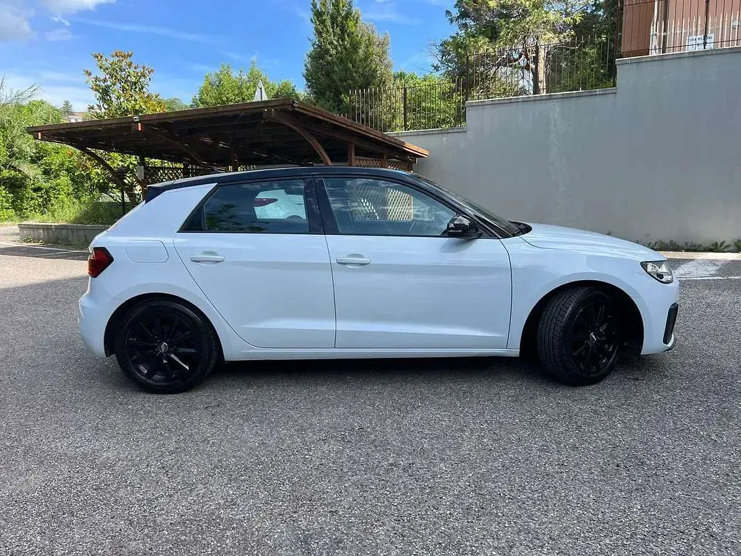 Usata Audi A1 Sportback Admired 95 CV (69 kW) 2019 Bianco Utilitaria