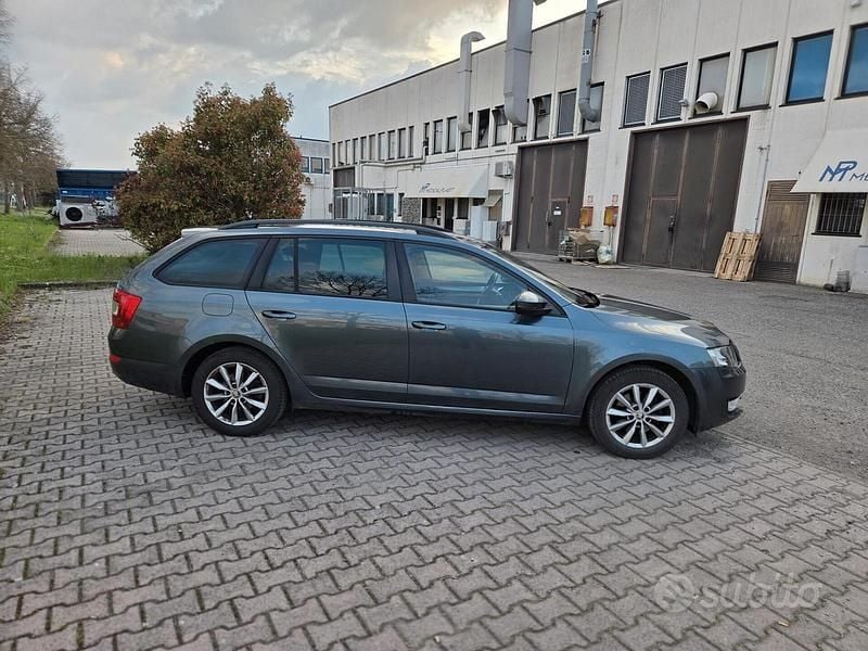 Usata Skoda Octavia G-TEC Executive 110 CV (80 kW) 2016 Blu Station wagon