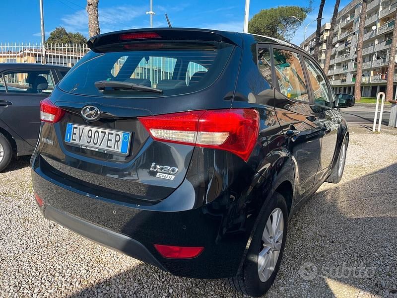 Usata Hyundai ix20 90 CV (66 kW) 2014 Nero Utilitaria