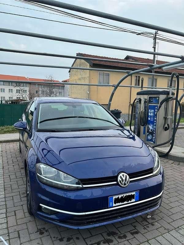 Usata VW Golf VII Executive 125 CV (91 kW) 2018 Blu/azzurro Berlina