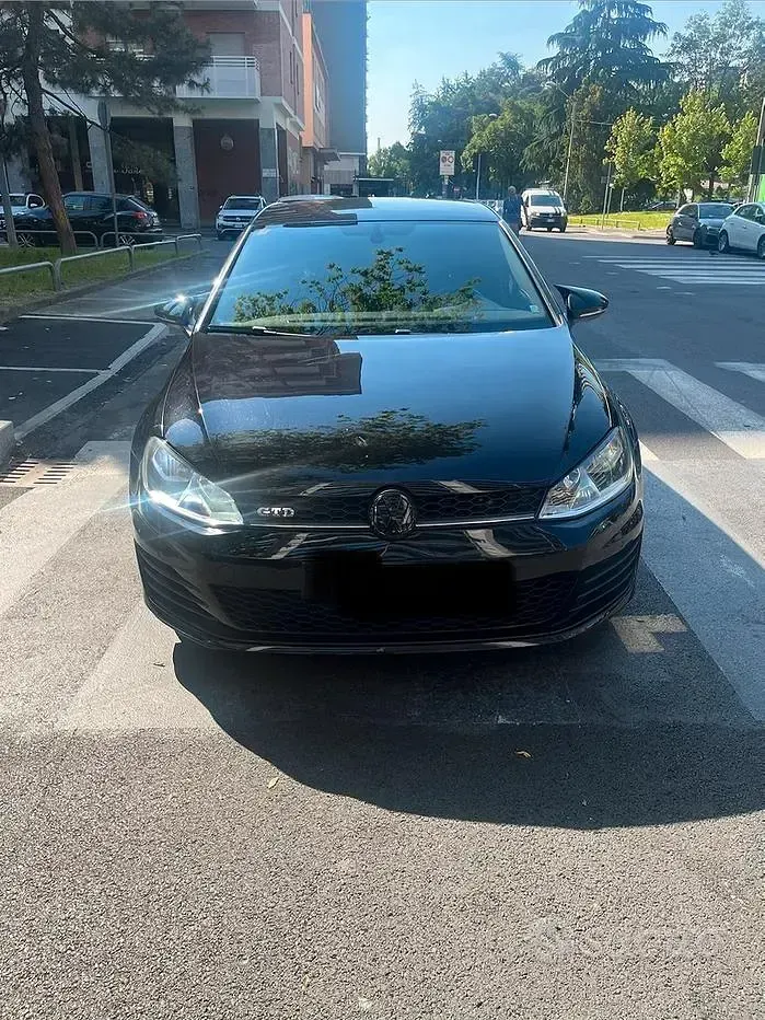 Usata VW Golf VII GTD 184 CV (135 kW) 2015 Nero Berlina