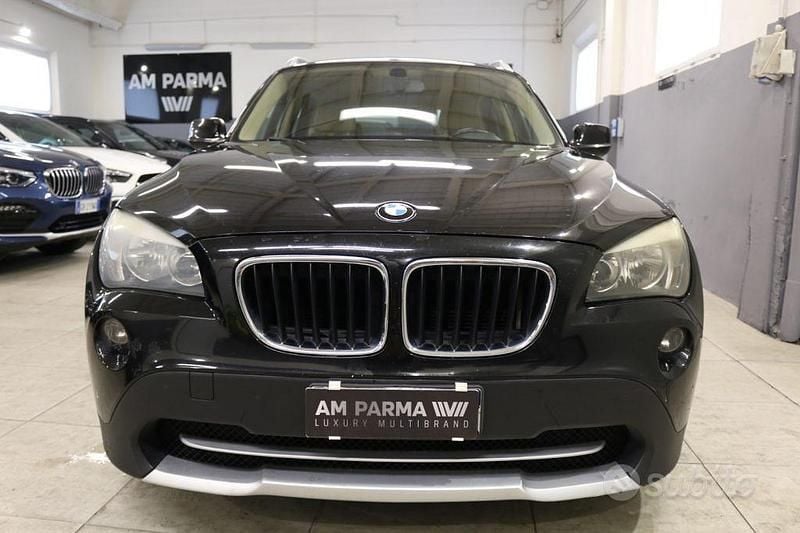 Usata BMW X1 Efficient Dynamics 177 CV (130 kW) 2009 Nero SUV