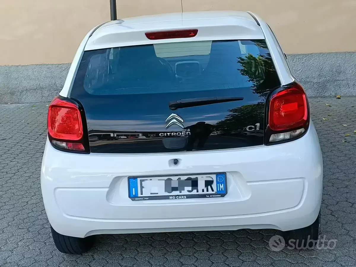 Second-hand Citroën C1 Shine 72 CP (52 kW) 2019 Alb Hatchback