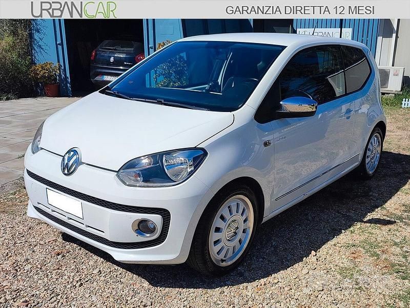 Usata VW up! Highline 75 CV (55 kW) 2013 Bianco Utilitaria
