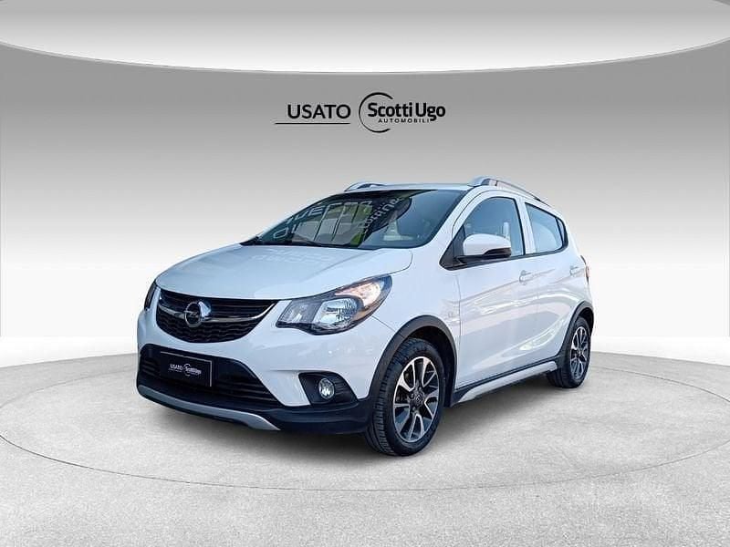 Usata Opel Karl Rocks 75 CV (55 kW) 2018 Bianco Utilitaria