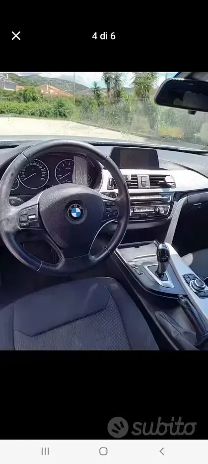 Begagnad BMW 316 Efficient Dynamics 116 HK (85 kW) 2017 Grå Kombi