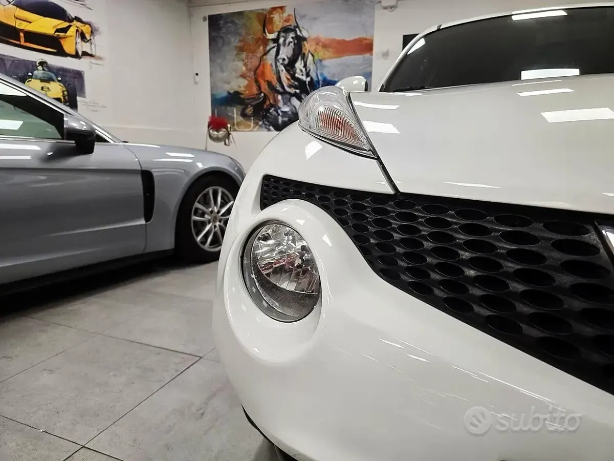 Usata Nissan Juke Visia 110 CV (80 kW) 2011 Bianco SUV