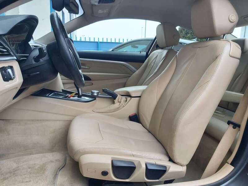 Usata BMW 420 Sport Line 184 CV (135 kW) 2014 Grigio Coupé