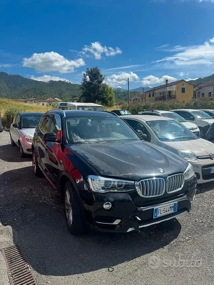 Usata BMW X3 190 CV (139 kW) 2017 Nero SUV