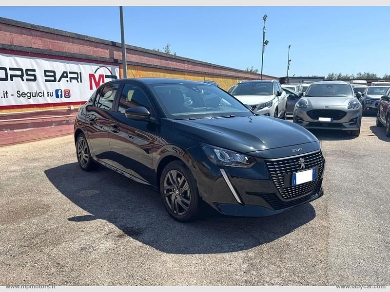 Usata Peugeot 208 Allure 101 CV (74 kW) 2022 Nero Utilitaria