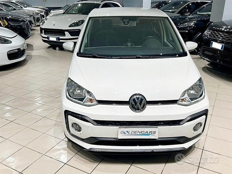 Usata VW up! Highline 90 CV (66 kW) 2018 Bianco Utilitaria