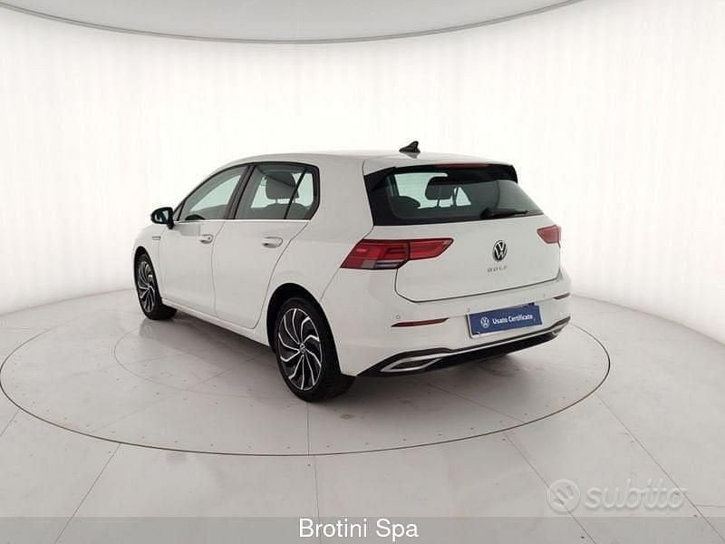 Usata VW Golf VII Style 2021 Bianco Utilitaria