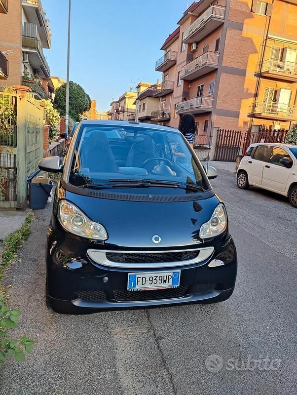 Usata Smart ForTwo Cabrio 71 CV (52 kW) 2009 Nero Cabrio