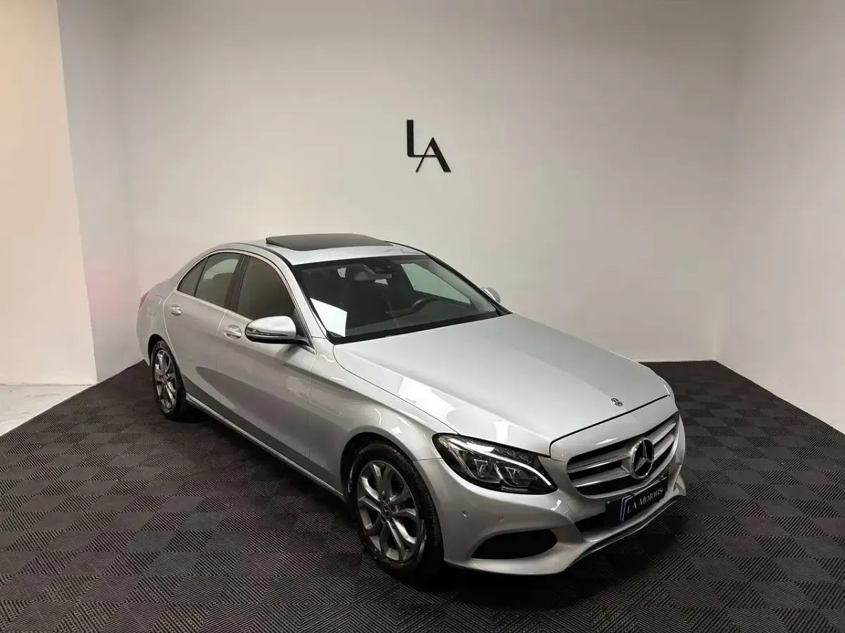 Usata Mercedes C180 156 CV (114 kW) 2018 Argento Berlina