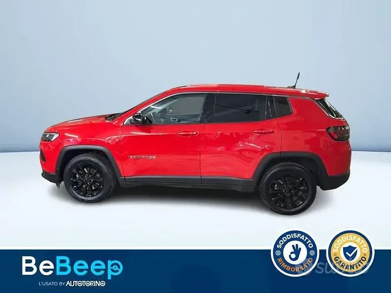 Usata Jeep Compass Longitude 131 CV (96 kW) 2022 Rosso metallizzato SUV