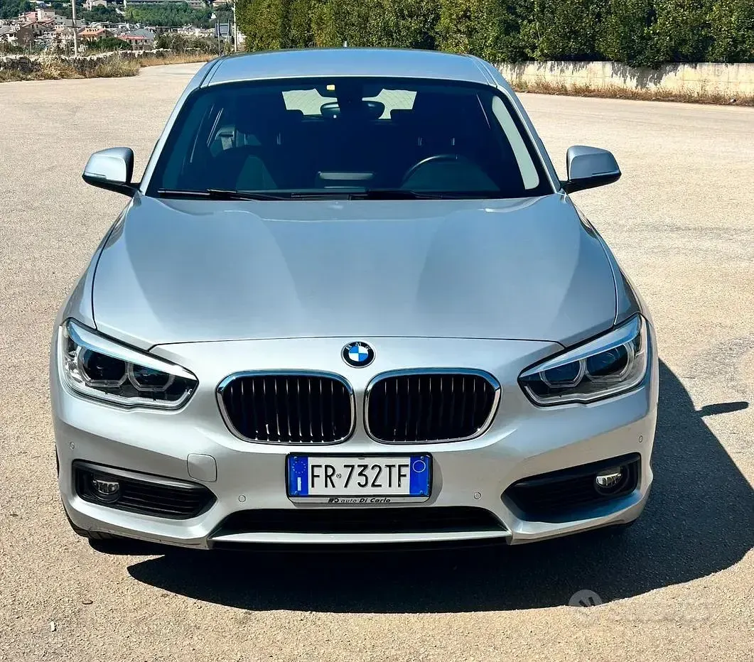 Usata BMW 116 Advantage 116 CV (85 kW) 2018 Grigio Utilitaria
