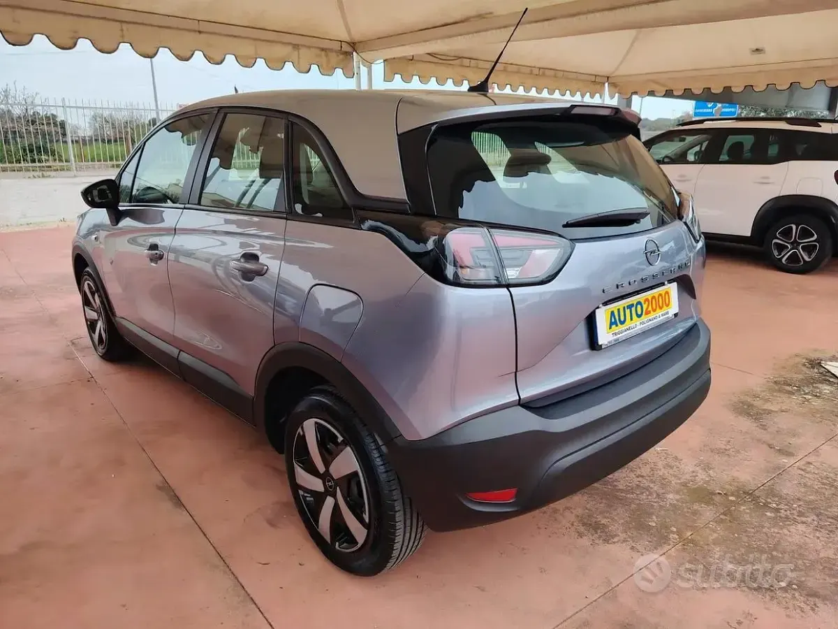 Usata Opel Crossland Edition 110 CV (80 kW) 2022 Grigio SUV