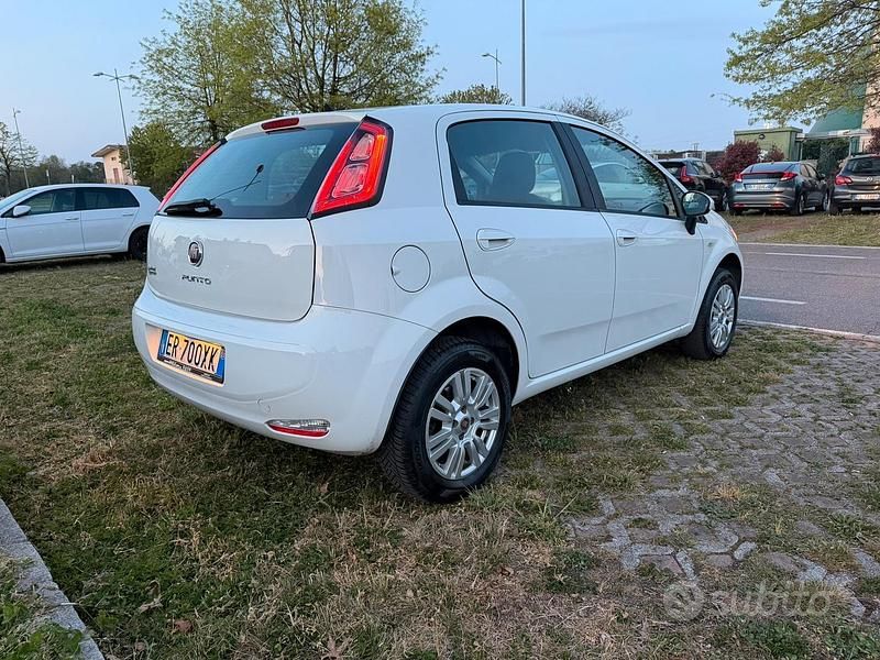 Usata Fiat Punto 77 CV (56 kW) 2013 Bianco Utilitaria