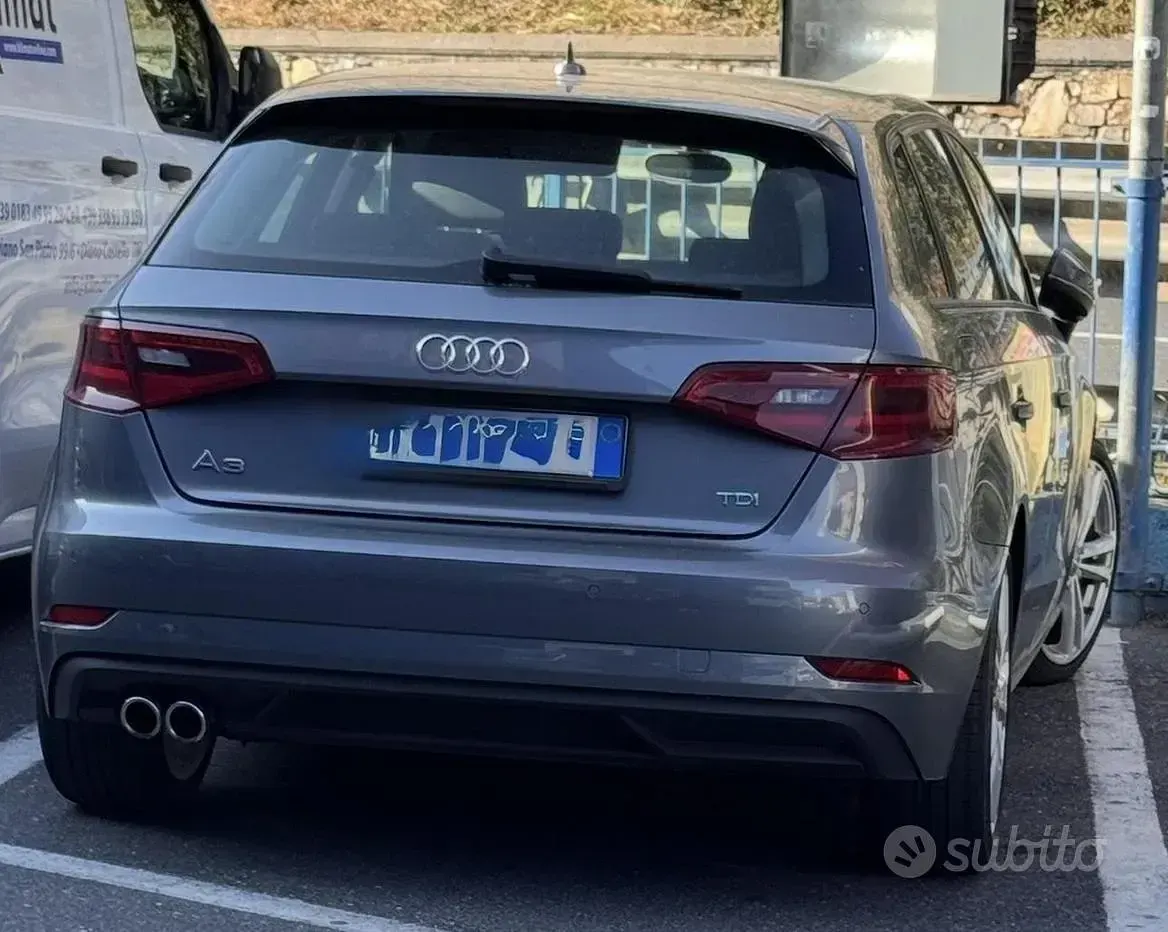 Usata Audi A3 150 CV (110 kW) 2013 Grigio Berlina