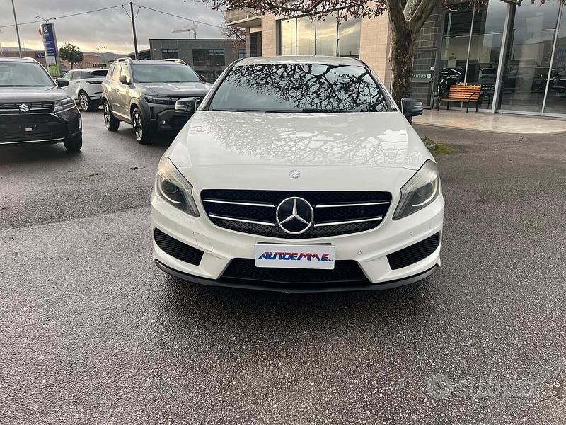 Usata Mercedes A180 Premium 108 CV (79 kW) 2014 Bianco Berlina