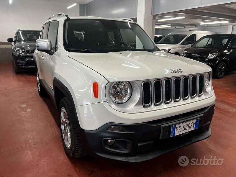 Usata Jeep Renegade Limited 140 CV (102 kW) 2016 Bianco SUV