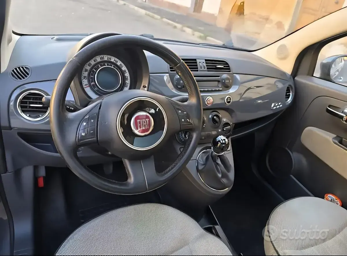 Usata Fiat 500 Sport 85 CV (62 kW) 2011 Grigio Utilitaria