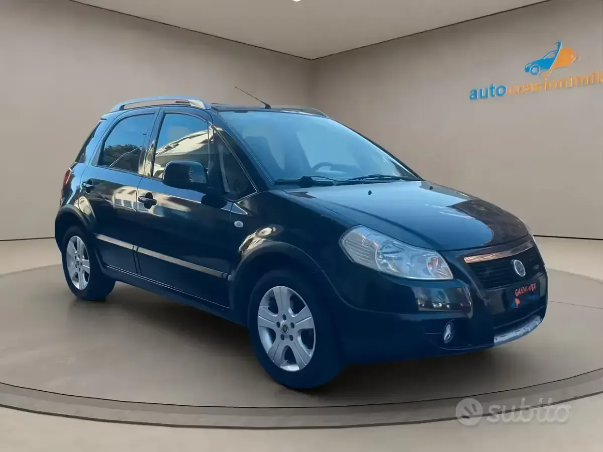 Usata Fiat Sedici Dynamic 120 CV (88 kW) 2009 Nero SUV