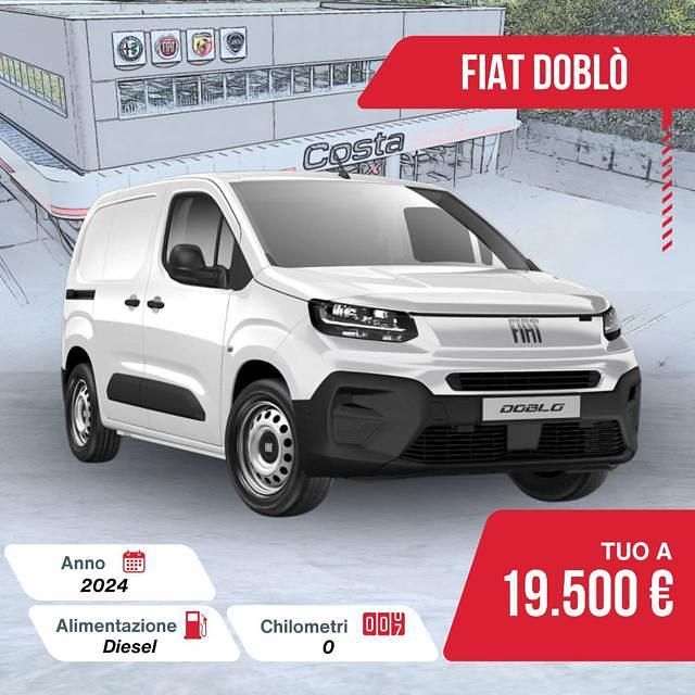 Usata Fiat Doblò 102 CV (75 kW) 2024 Bianco Monovolume