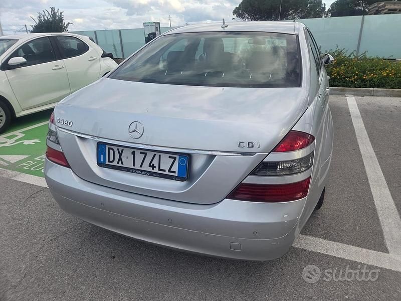 Usata Mercedes S280 Elegance 235 CV (172 kW) 2009 Grigio Berlina