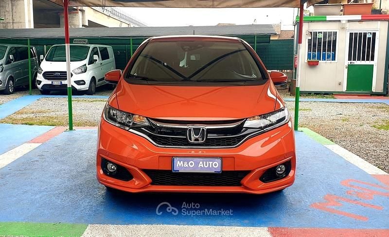 Usata Honda Jazz 102 CV (75 kW) 2019 Arancione Utilitaria