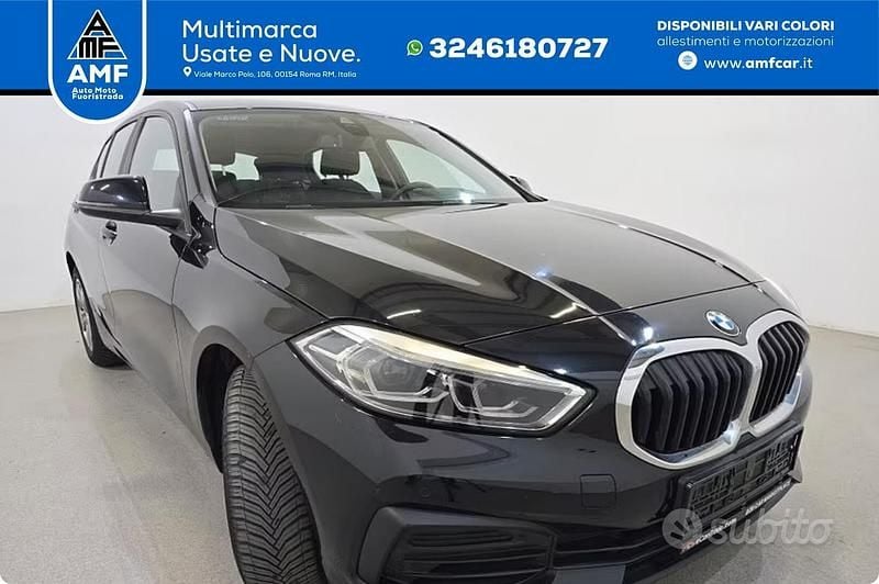 Usado BMW 116 116 CV (85 kW) 2022 Negro Utilitario