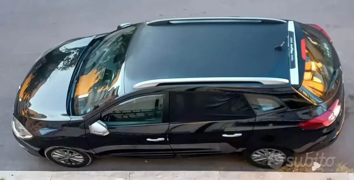Usata Renault Mégane GrandTour GT 110 CV (80 kW) 2014 Nero Station wagon
