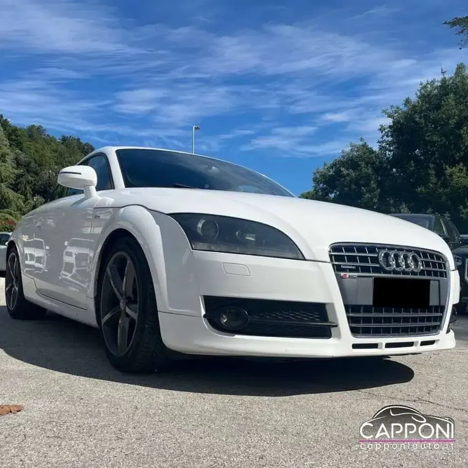 Usata Audi TT S-Line 170 CV (125 kW) 2009 Bianco Coupé