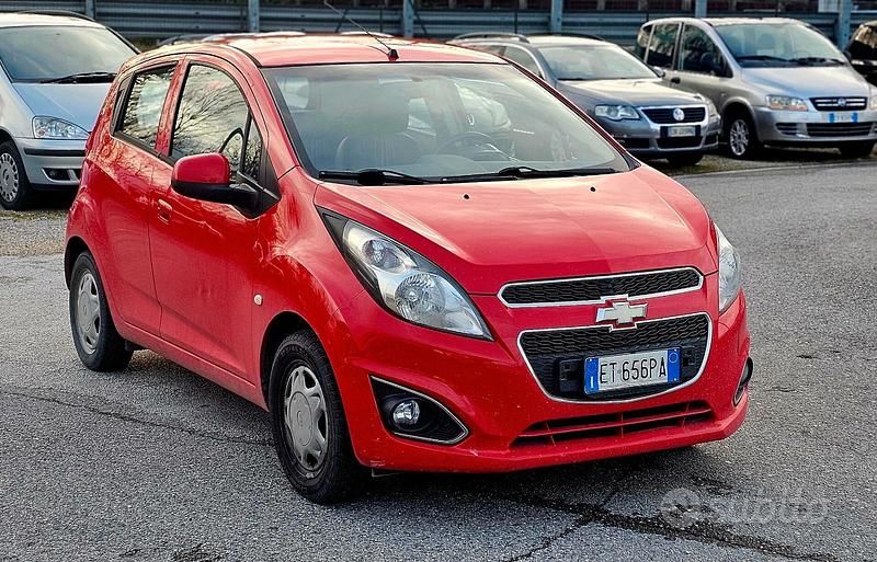 Usata Chevrolet Spark LT 2013 Rosso Utilitaria