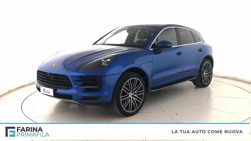 Blu Usata 2019 Porsche Macan SUV | 40.900 € (Ottimo prezzo) - Immagine 1/4