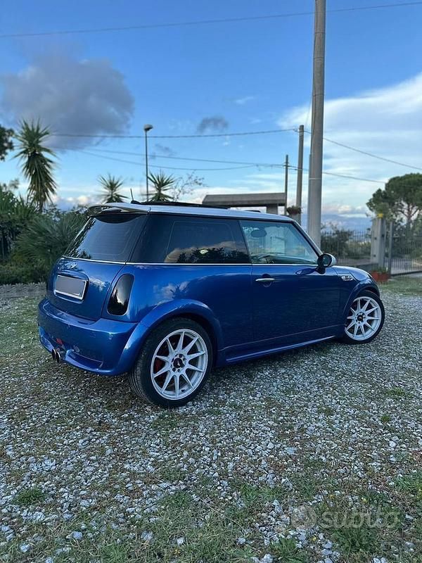 Usata Mini Cooper Coupé 170 CV (125 kW) 2004 Blu Coupé
