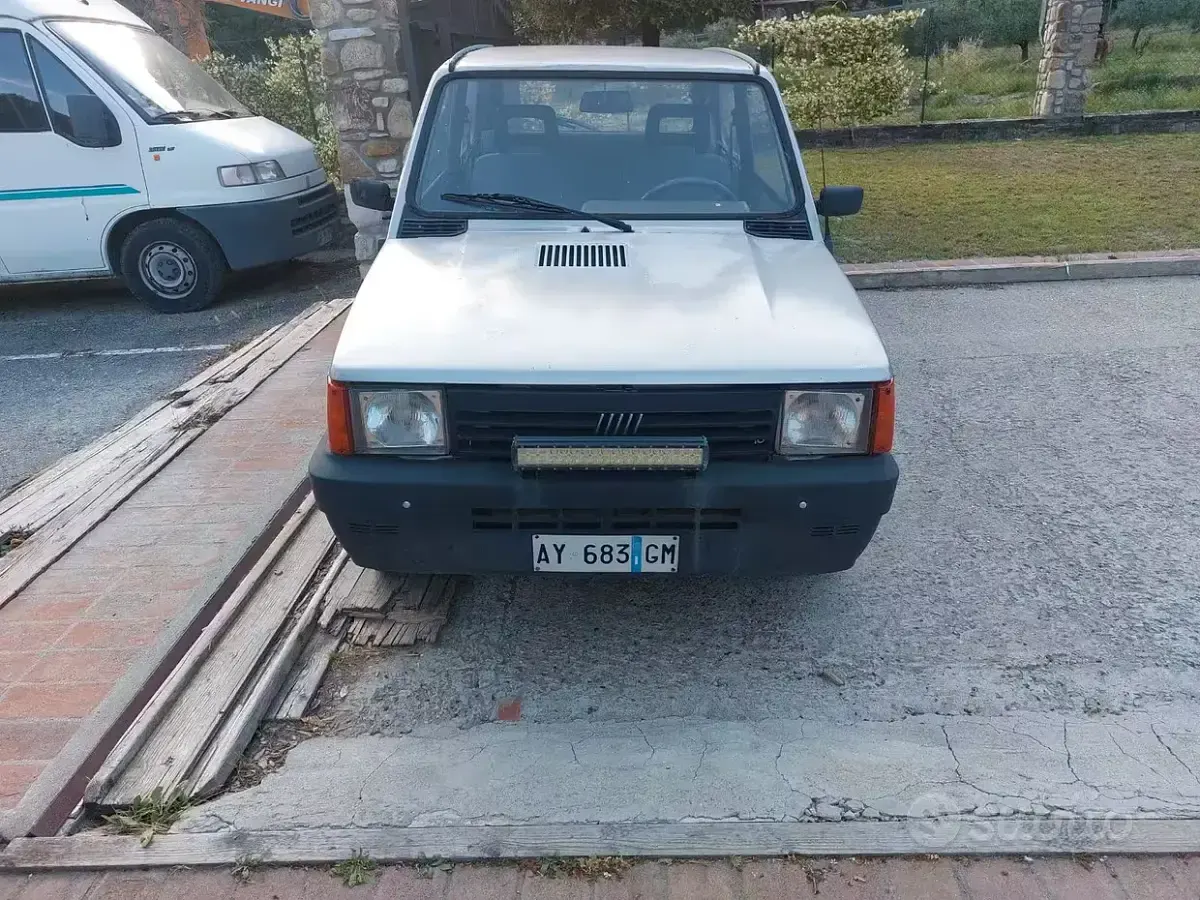 Usata Fiat Panda 39 CV (28 kW) 1998 Grigio Berlina