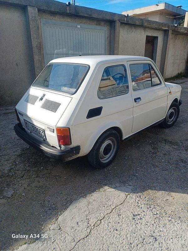 Usata Fiat 126 1997 Bianco Utilitaria