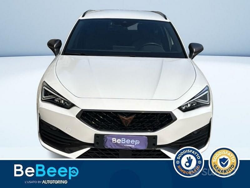 Usata Cupra Leon 150 CV (110 kW) 2024 Bianco pastello Station wagon