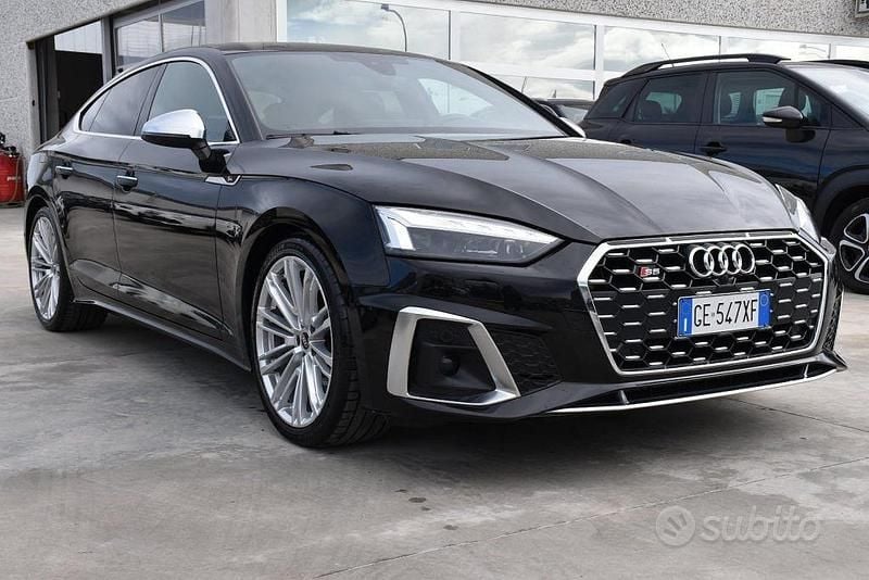 Usata Audi S5 341 CV (250 kW) 2021 Nero Coupé