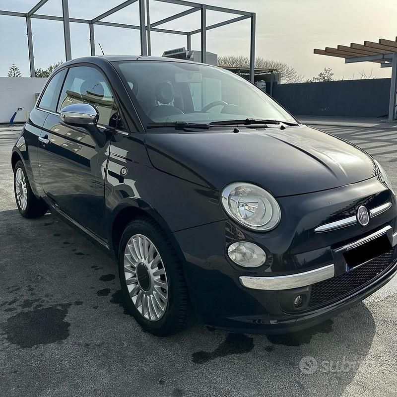 Usata Fiat 500 85 CV (62 kW) 2010 Blu Berlina