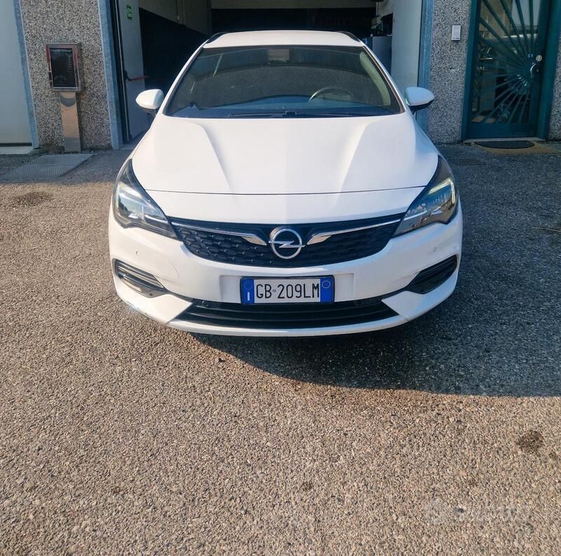 Bianco Usata 2020 Opel Astra GS Line Station wagon | 10.999 € (Buon prezzo) - Immagine 1/4