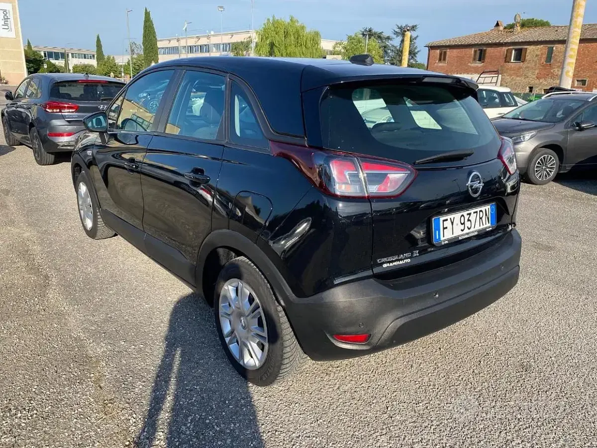 Usata Opel Crossland X 83 CV (61 kW) 2019 Nero SUV