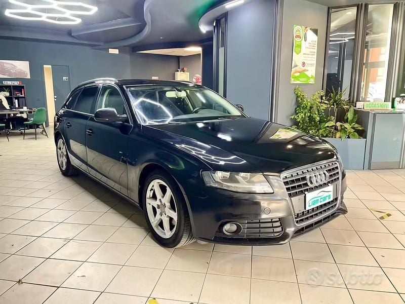 Occasion Audi A4 Advanced Plus 180 PK (132 kW) 2009 Zwart Stationwagen