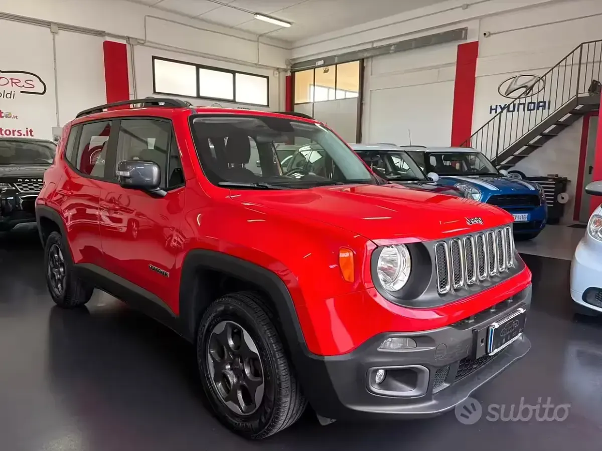 Usata Jeep Renegade Limited 140 CV (102 kW) 2015 Rosso SUV