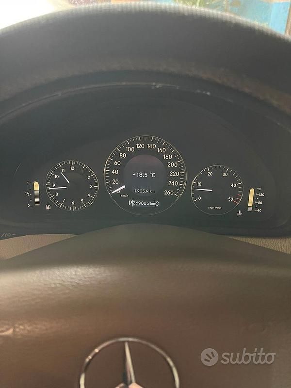 Usata Mercedes CLK270 2003 Blu Coupé