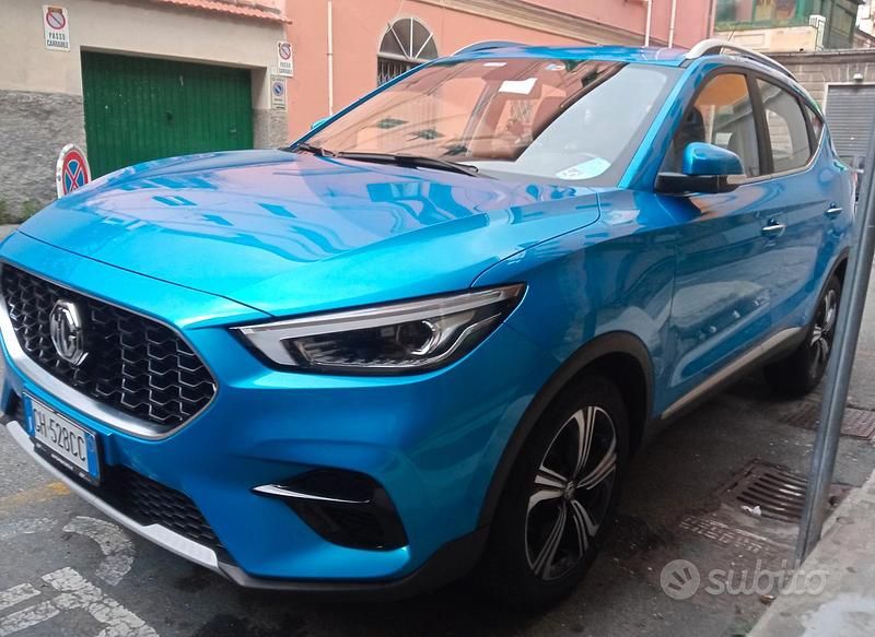 Usata MG ZS Comfort 106 CV (77 kW) 2021 Blu SUV