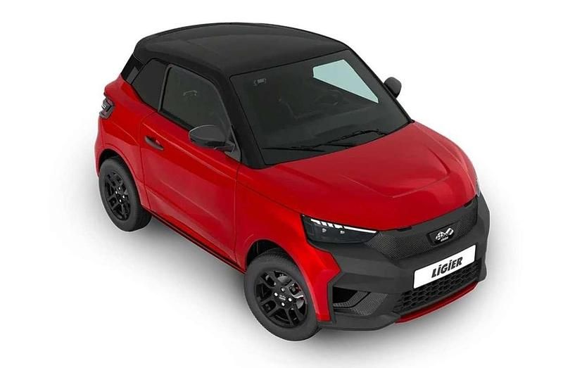 Nuova Ligier JS50 2025 Rosso Utilitaria