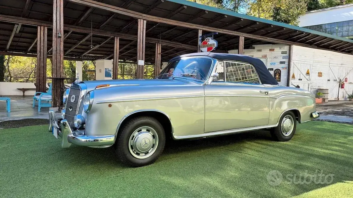 Usata Mercedes 220 100 CV (73 kW) 1950 Cabrio