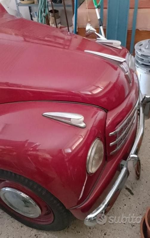 Usata Fiat Topolino 1950 Rosso Utilitaria